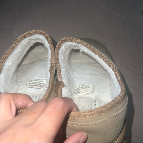 American eagle hangout slip on platform bootie slippers woman’s size 8.5 - Picture 11 of 13